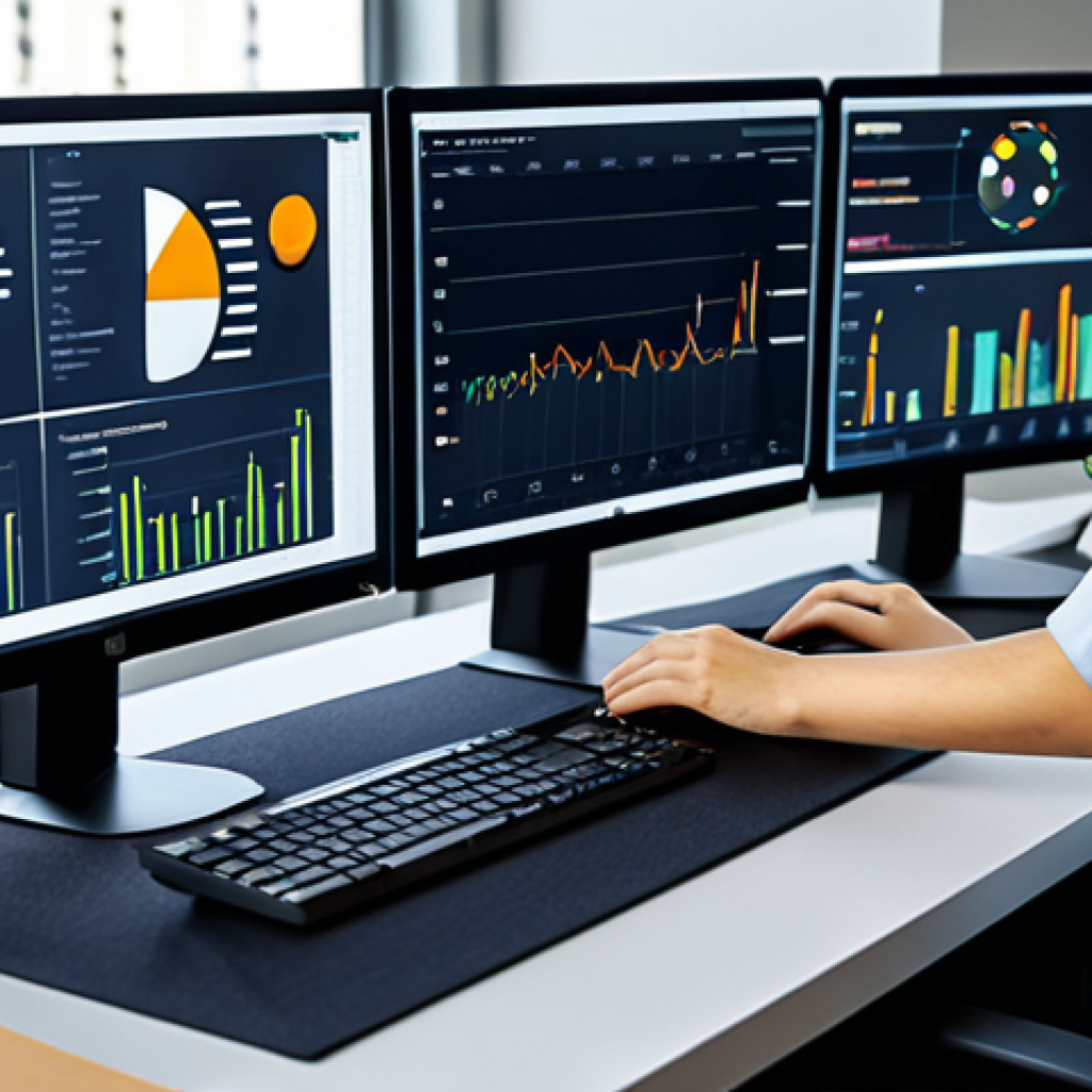 **

"A professional data analyst, fully clothed in modest office attire, working at a computer with data analytics dashboards displayed, showing positive social impact metrics, safe for work, appropriate content, perfect anatomy, correct proportions, well-formed hands, professional environment, family-friendly."

**