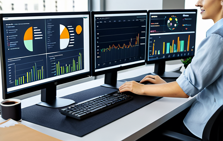 **

"A professional data analyst, fully clothed in modest office attire, working at a computer with data analytics dashboards displayed, showing positive social impact metrics, safe for work, appropriate content, perfect anatomy, correct proportions, well-formed hands, professional environment, family-friendly."

**