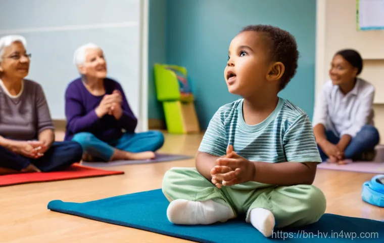 소셜 임팩트 측정의 혁신적 모델 - **Prompt 1: "The Heart of Community Stories"**
    A vibrant, diverse group of adults and seniors, r...